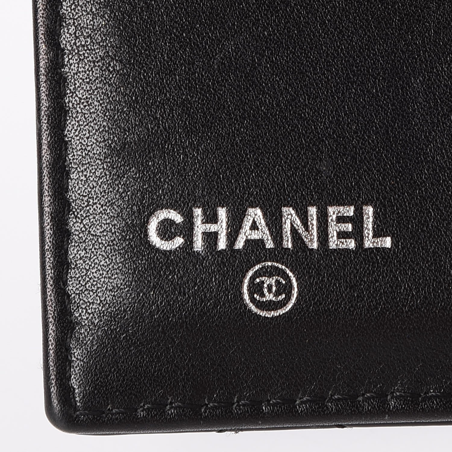 Chanel Patent Quilted Brilliant Compact Wallet Black 6 of 8
