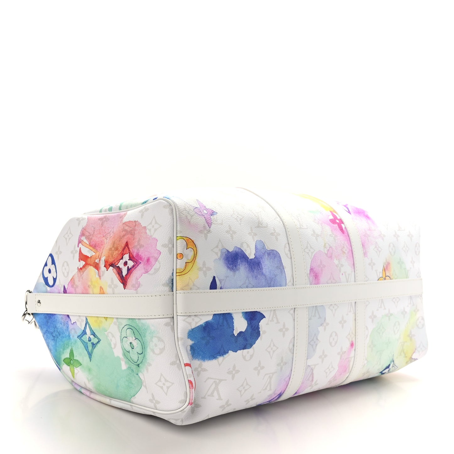 Monogram Watercolor Keepall Bandouliere 50 Multicolor