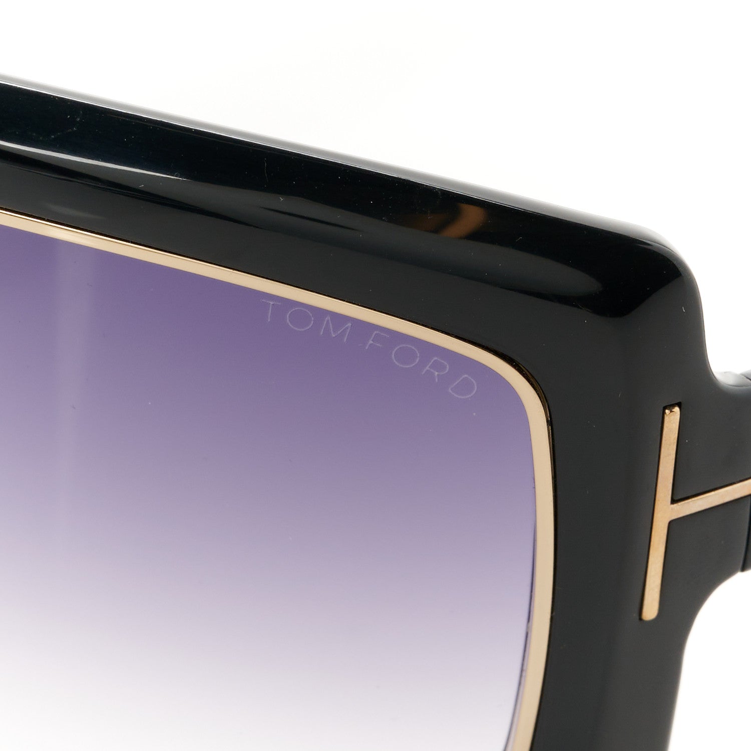 Tom Ford Olga Square Shield Sunglasses TF305 Black 7 of 8