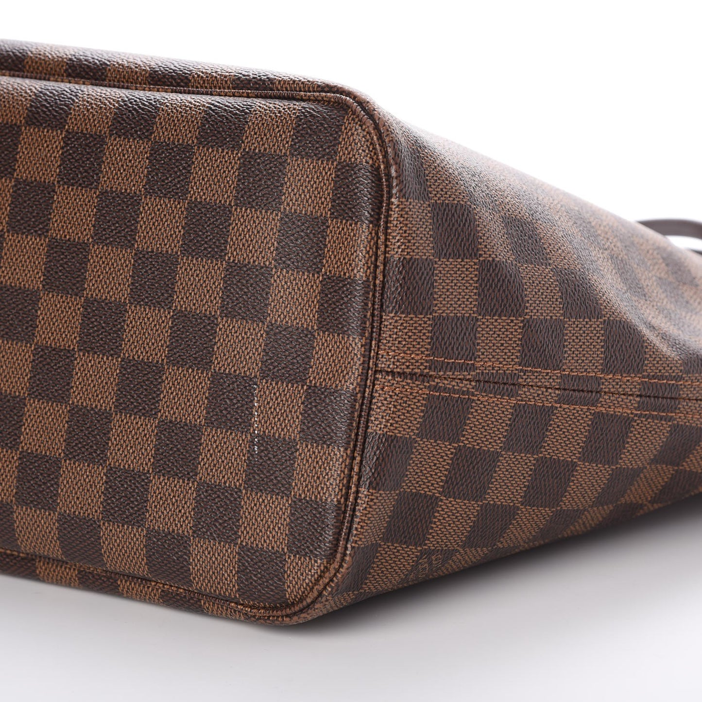 Damier Ebene Neo Neverfull MM Rose Ballerine
