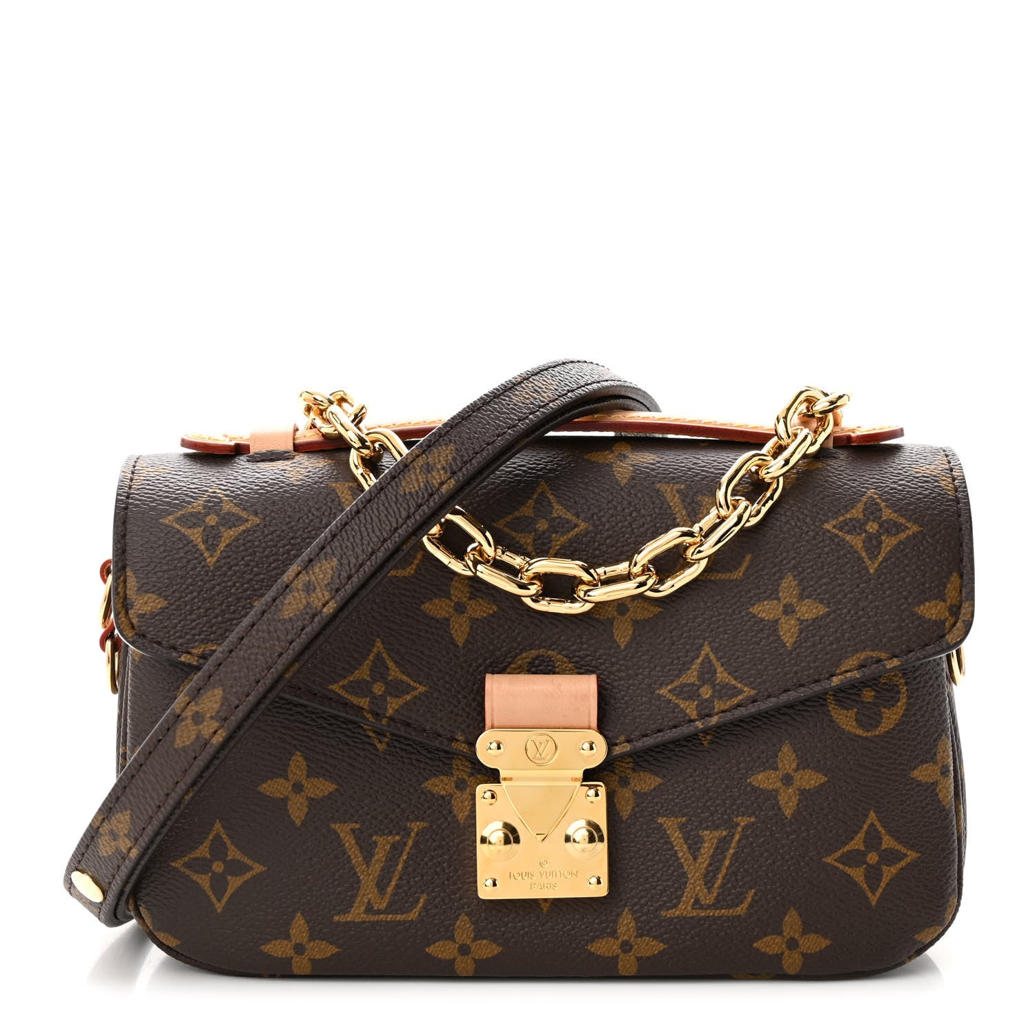 Louis Vuitton Monogram Pochette Metis East West 1 of 10