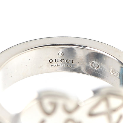 Gucci Sterling Silver GucciGhost Heart Ring 52 6 6 of 6