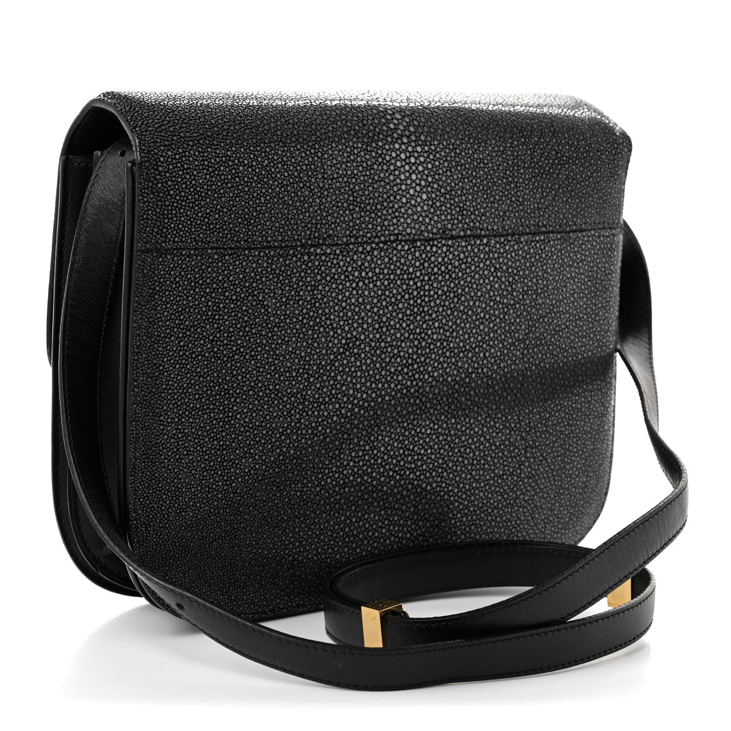Celine Stingray Medium Classic Box Flap Bag Black 3 of 9