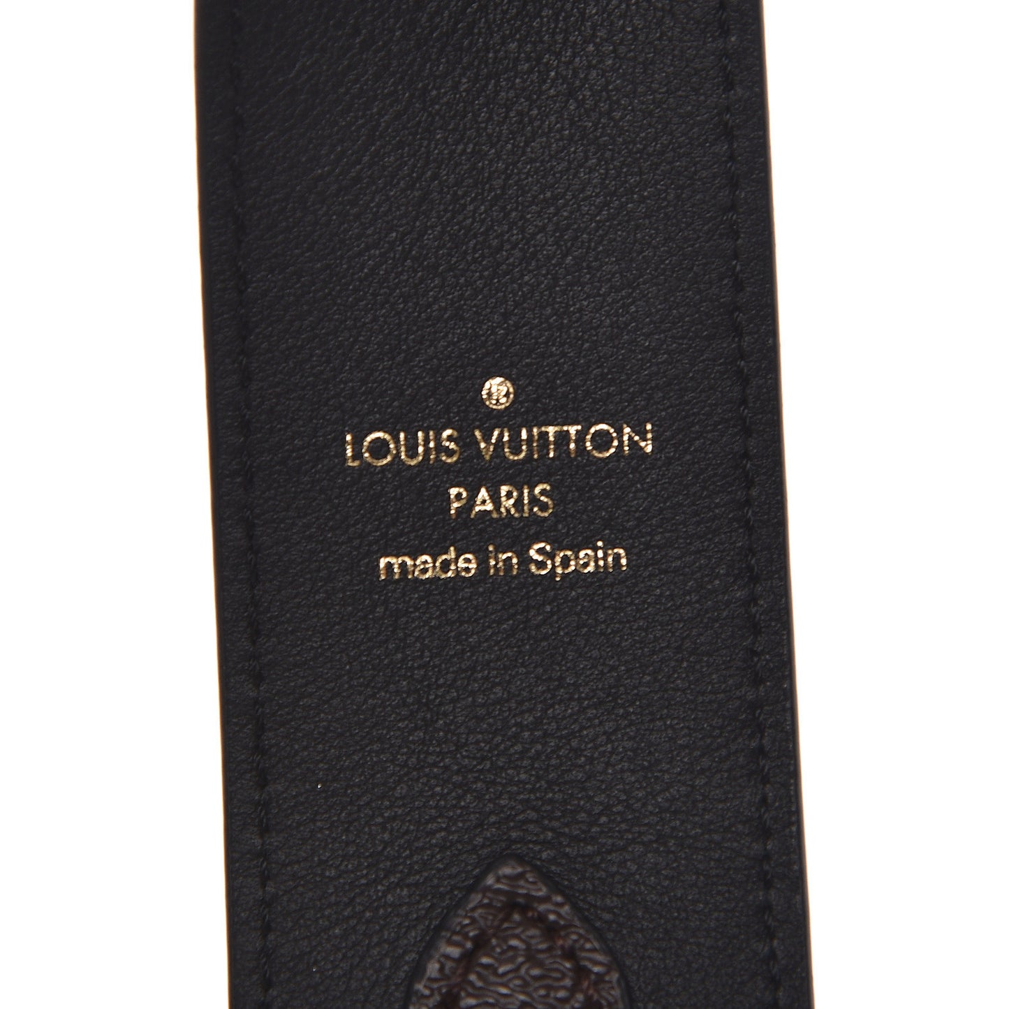 Monogram Bandouliere Shoulder Strap Black