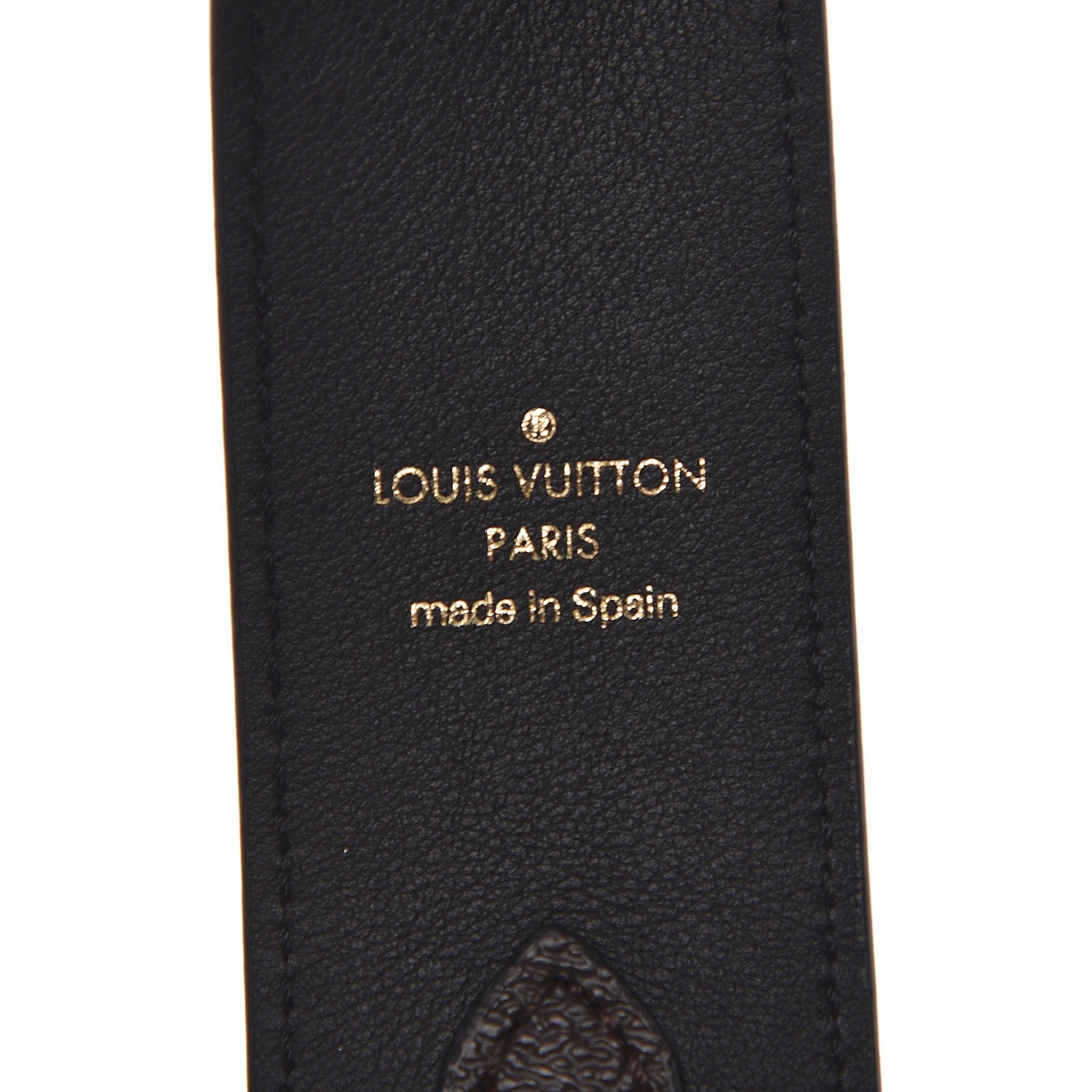 Louis Vuitton Monogram Bandouliere Shoulder Strap Black 4 of 7