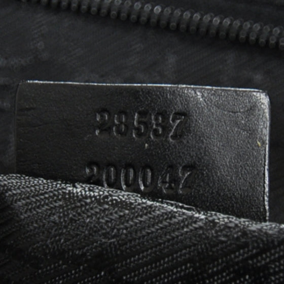 Gucci Nylon Rolling Suitcase Trolly Black 8 of 8