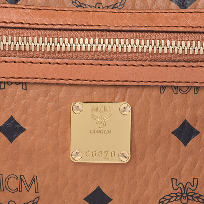 MCM Visetos Heritage Crossbody Bag Cognac 8 of 12