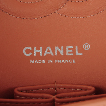 Chanel Lambskin Quilted Medium Double Flap Pink 7 of 9