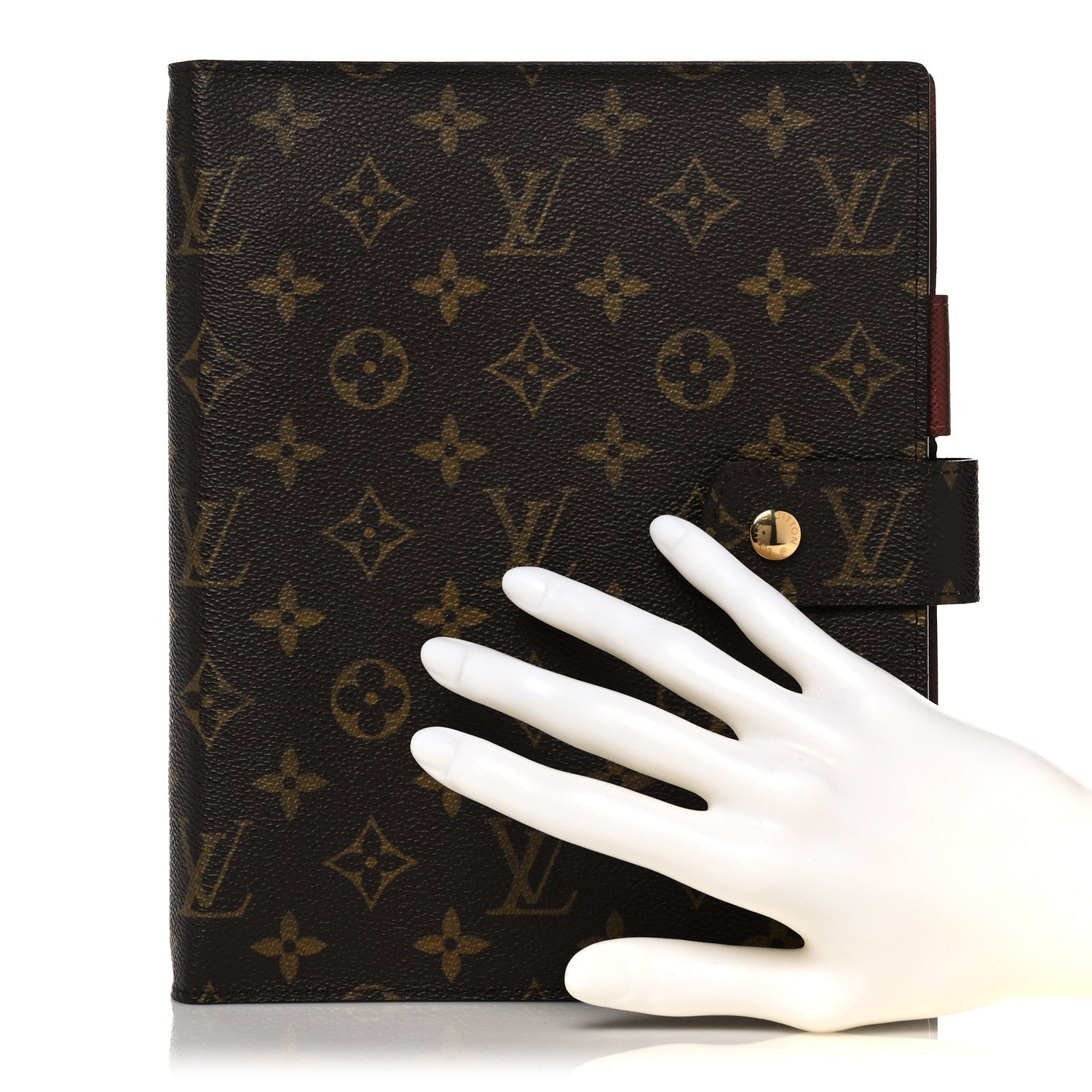 Louis Vuitton Monogram Large Ring Agenda Cover 2 of 10
