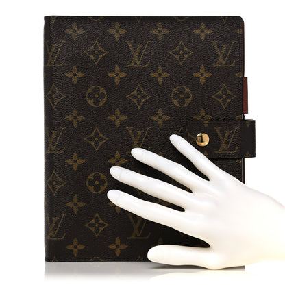 Louis Vuitton Monogram Large Ring Agenda Cover 2 of 10