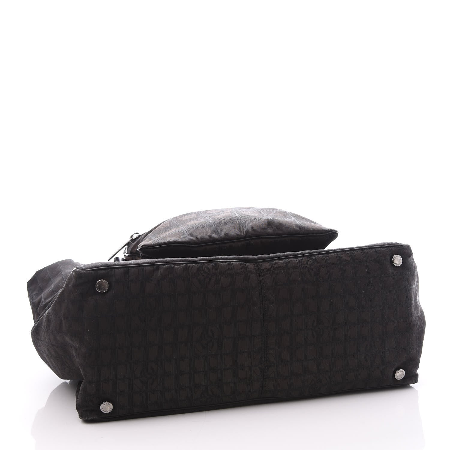 Chanel Nylon Travel Convertible Tote Black 3 of 10