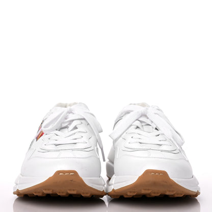 Gucci Calfskin Worldwide Mens Rhyton Sneakers 8 Great White 2 of 13