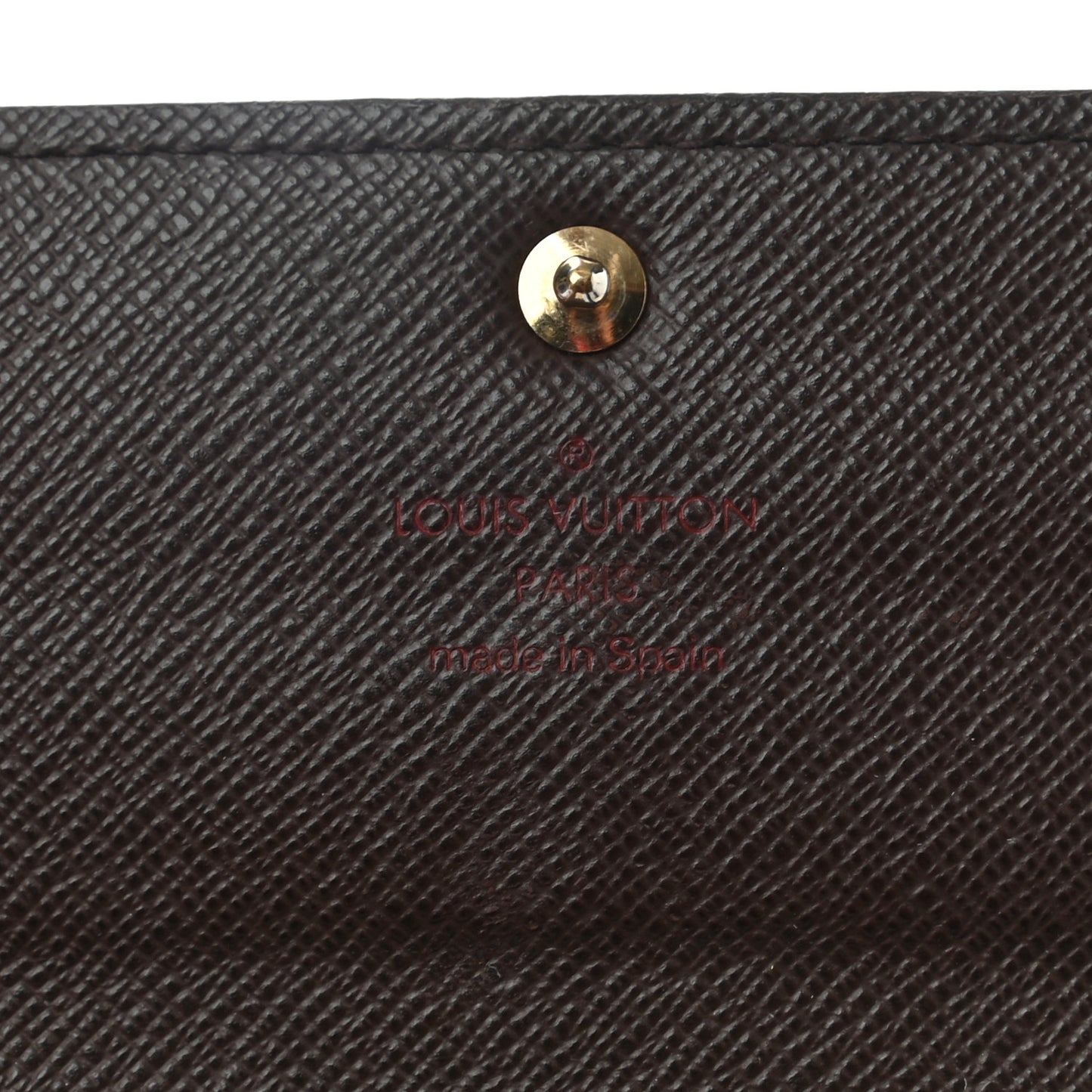 Damier Ebene Sarah Wallet