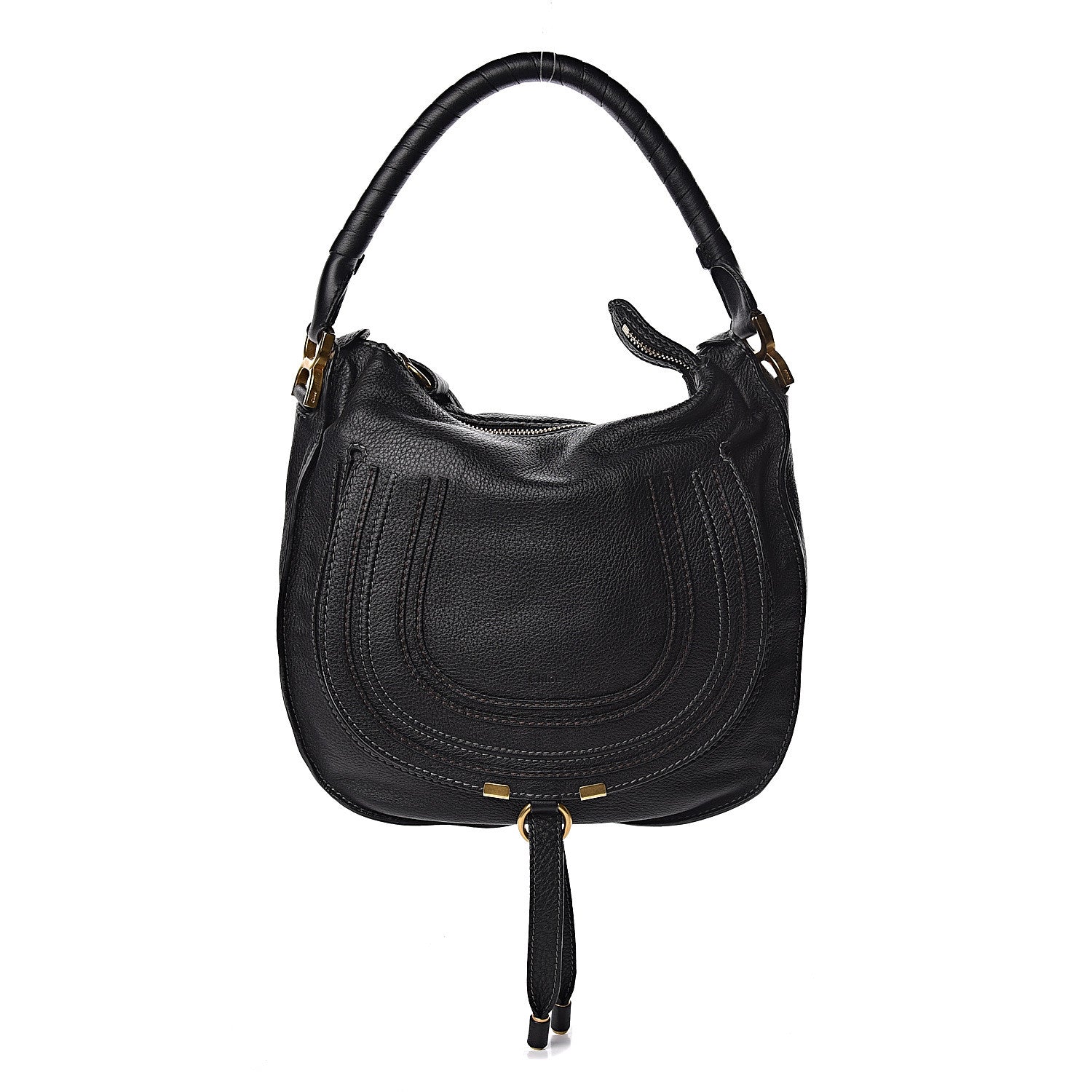Chloe Calfskin Medium Marcie Hobo Black 1 of 10
