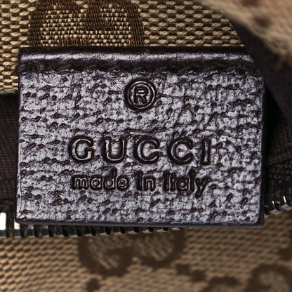 Gucci Monogram Web Belt Bag Dark Brown 5 of 12