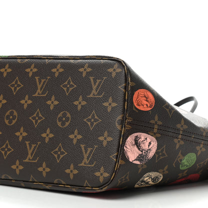 Louis Vuitton X FORNASETTI Monogram Cameo Neverfull MM 7 of 8