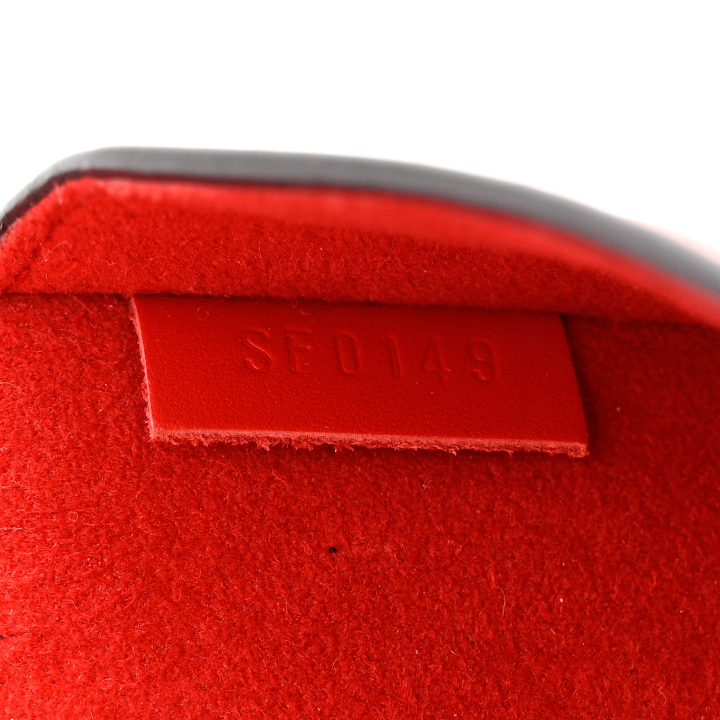 Monogram Woody Glasses Case Rouge