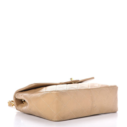 Chanel Lambskin Quilted Small Single Flap Beige 5 of 25