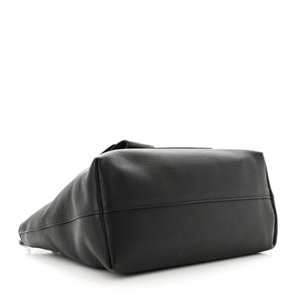 Prada Vitello Daino Boxy Tote Black 4 of 12