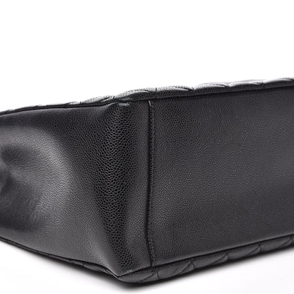 Chanel Caviar Quilted Grand Shopping Tote GST Black 8 of 14