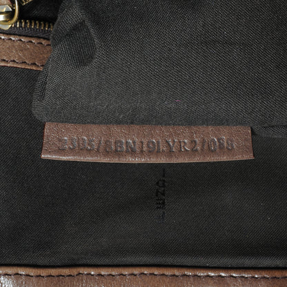 Fendi Vitello Palma Doctor B Tote Bag Fango 7 of 11