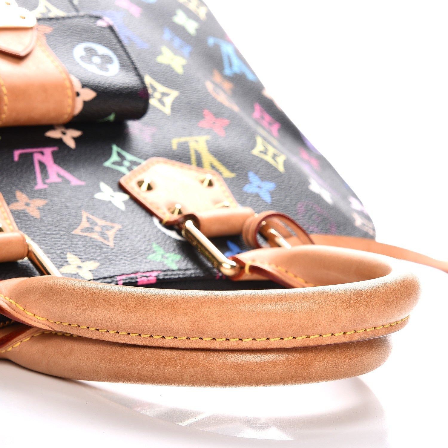 Louis Vuitton Monogram Multicolor Alma GM Black 14 of 15