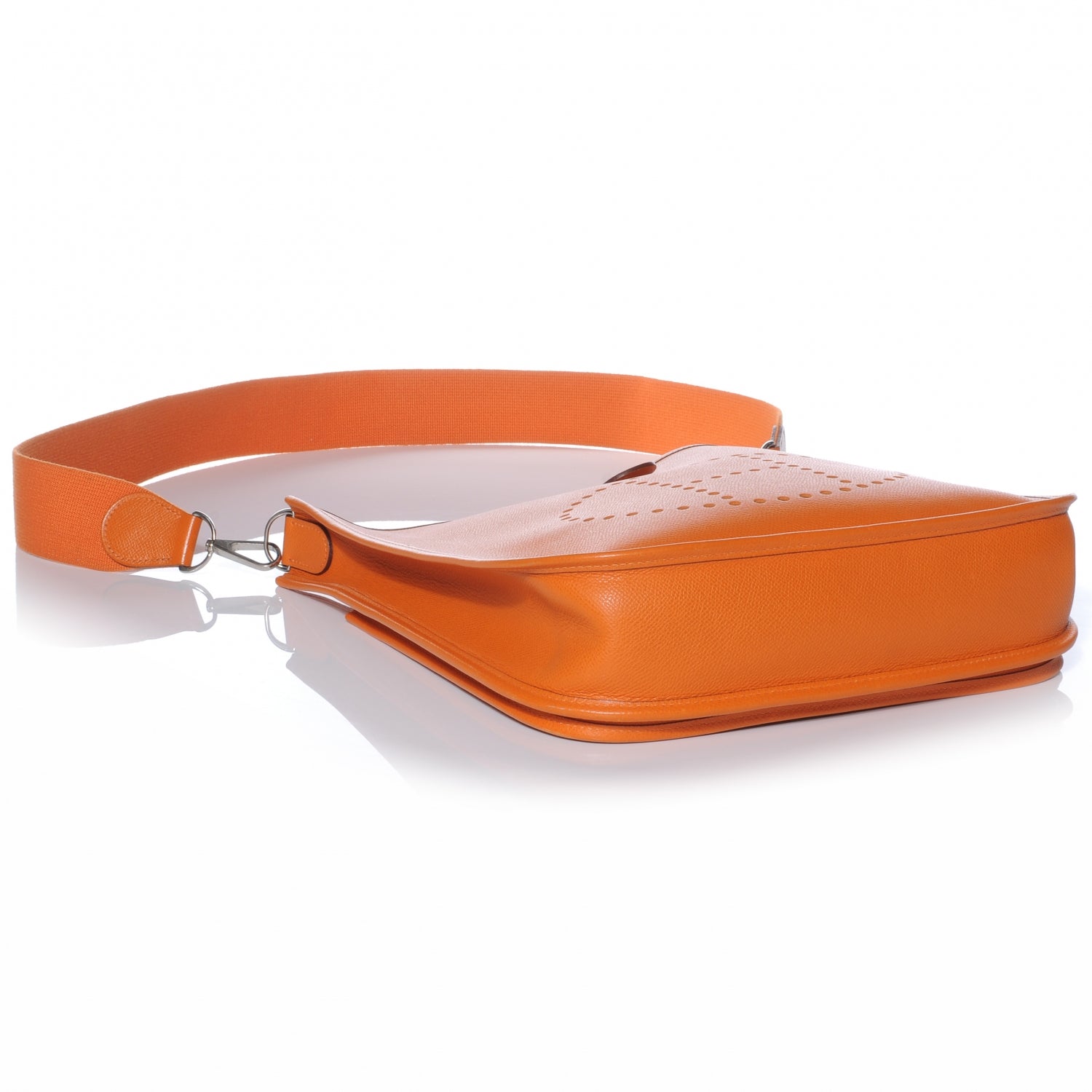 Hermes Epsom Evelyne II PM Orange 4 of 7