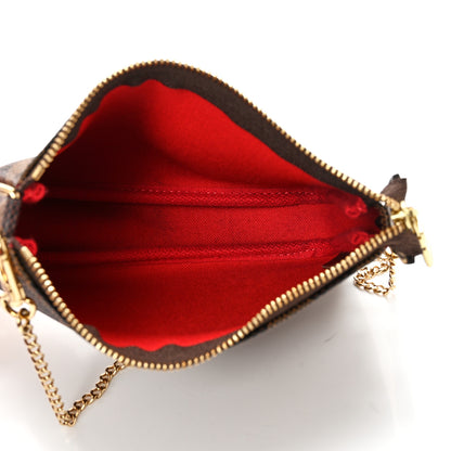 Louis Vuitton Damier Ebene Mini Pochette Accessories 5 of 10