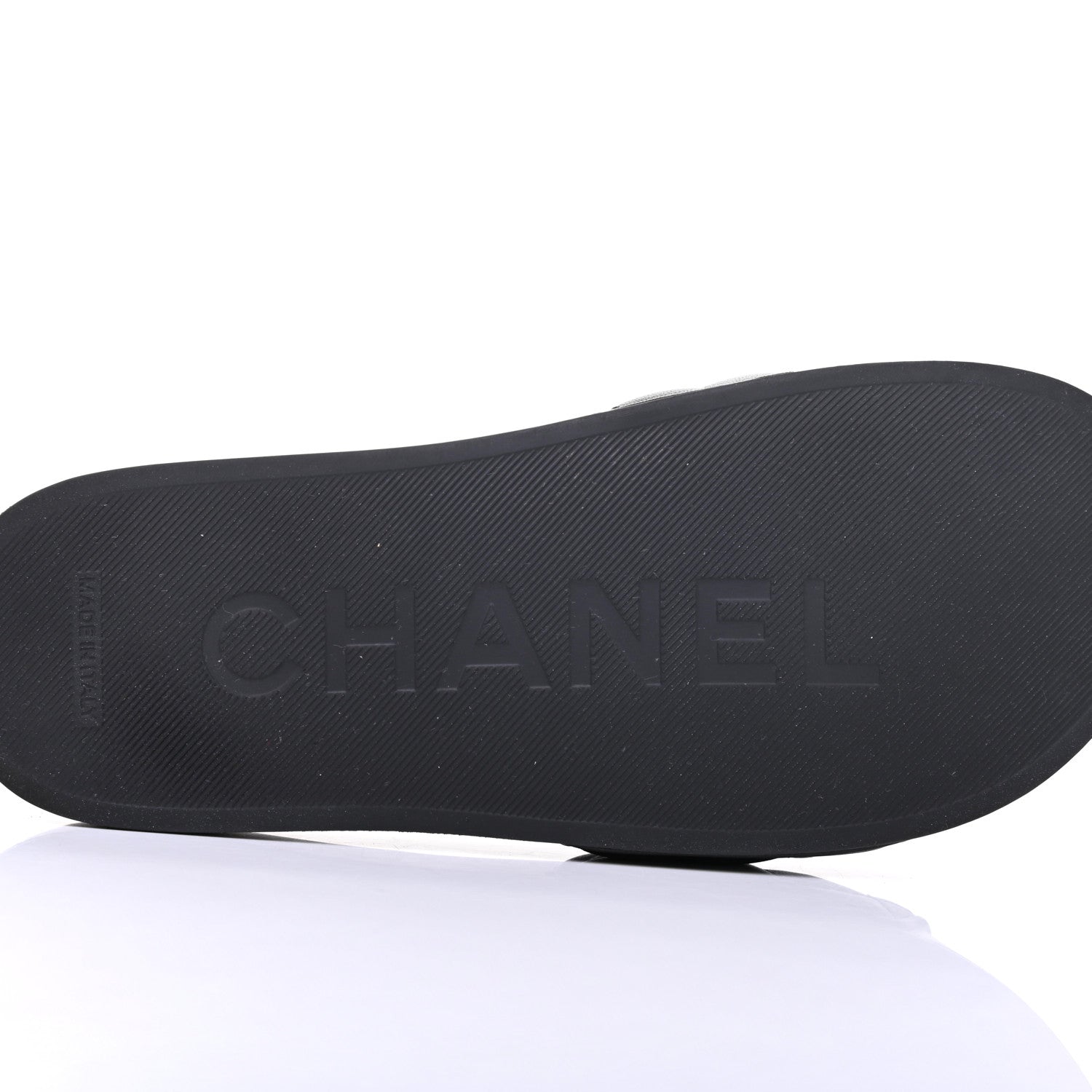 Chanel Lambskin Quilted CC Mules Sandals 36 Black 6 of 9
