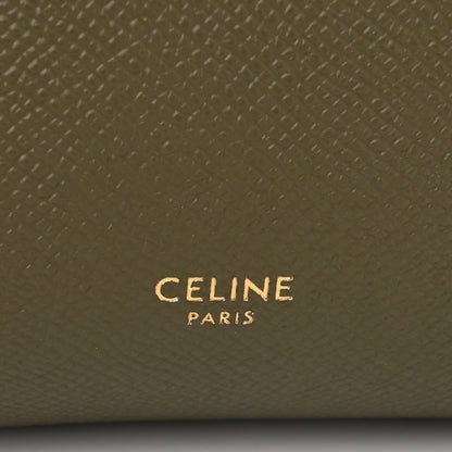 Celine Grained Calfskin Nano Belt Bag Army Green 6 of 10
