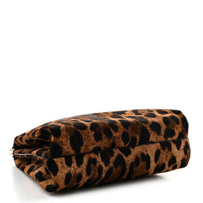 Alaia Calf Hair Leopard Print Top Handle Tote 3 of 8