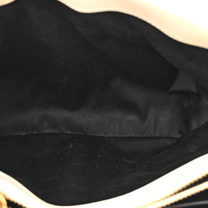 Saint Laurent Calfskin Y Quilted Monogram Small Loulou Chain Satchel Crema Soft 5 of 18
