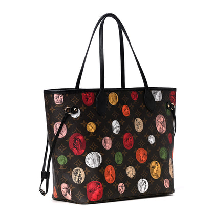 Louis Vuitton X FORNASETTI Monogram Cameo Neverfull MM 2 of 4