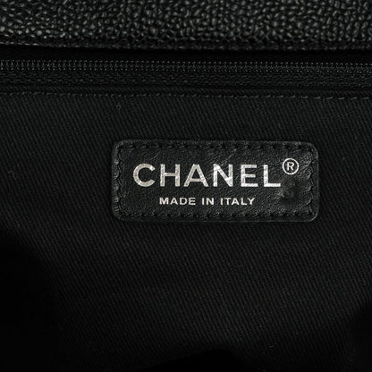 Chanel Caviar Timeless CC Accordion Flap Black 6 of 7