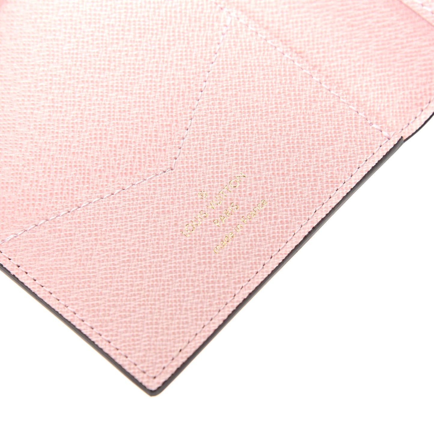 Monogram 2020 Christmas Animation Big Wheel Passport Cover Rose Ballerine