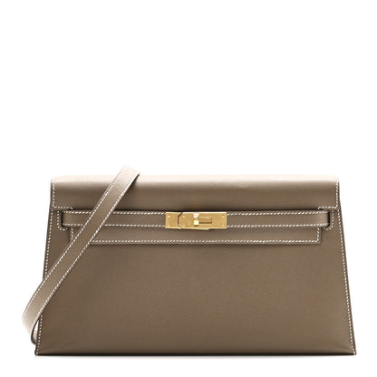 Hermes Madame Calfskin Kelly Elan Etoupe 1 of 11