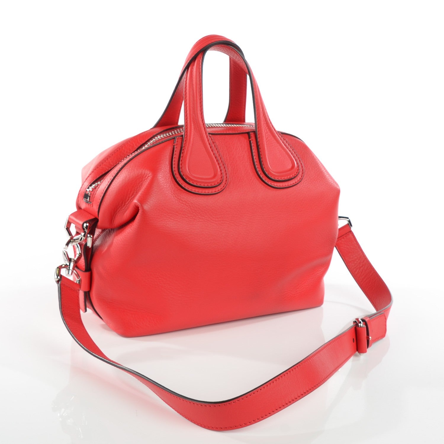 Givenchy Waxed Calfskin Small Nightingale Red 6 of 16