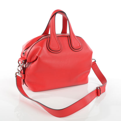 Givenchy Waxed Calfskin Small Nightingale Red 6 of 16