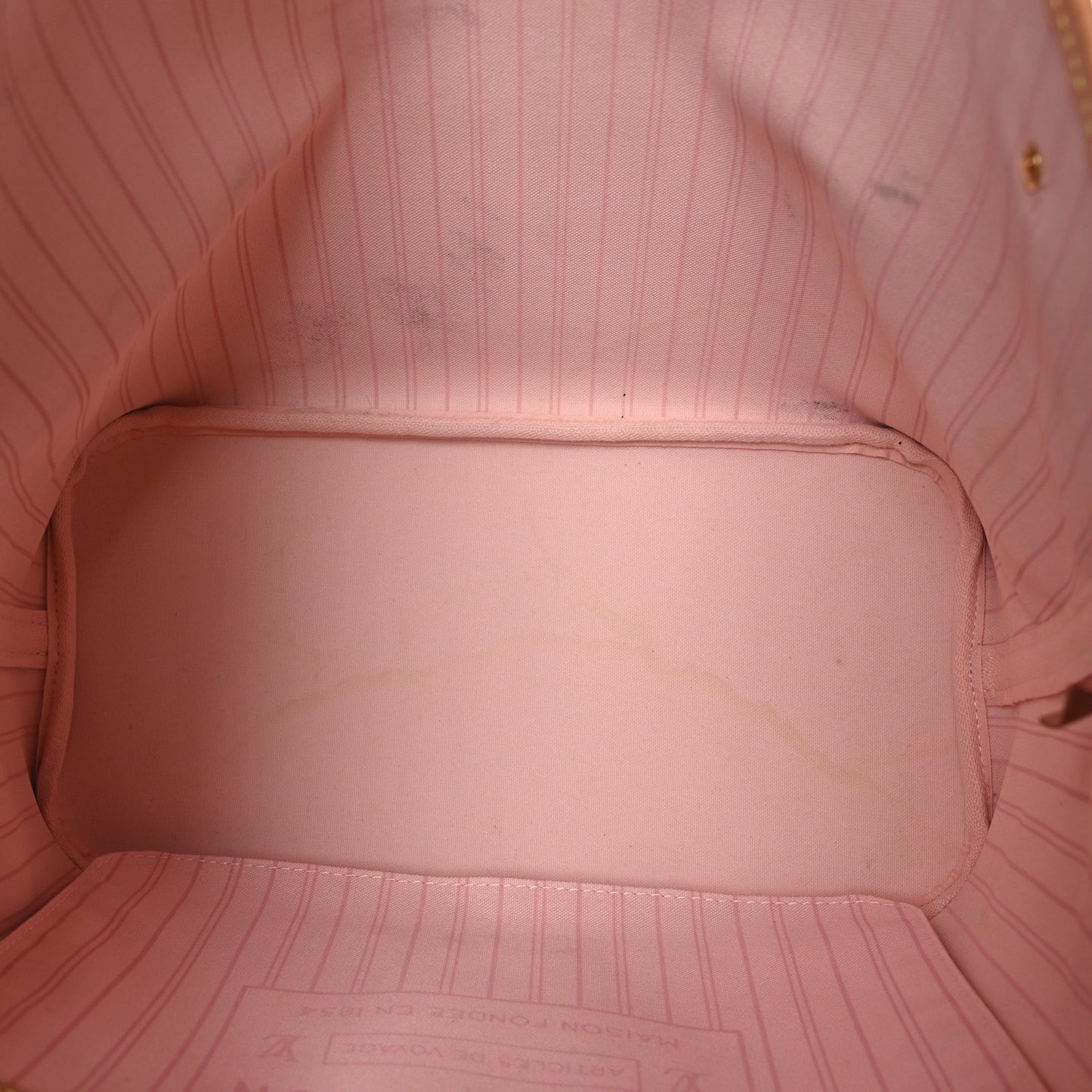 Damier Azur Neo Neverfull MM Rose Ballerine