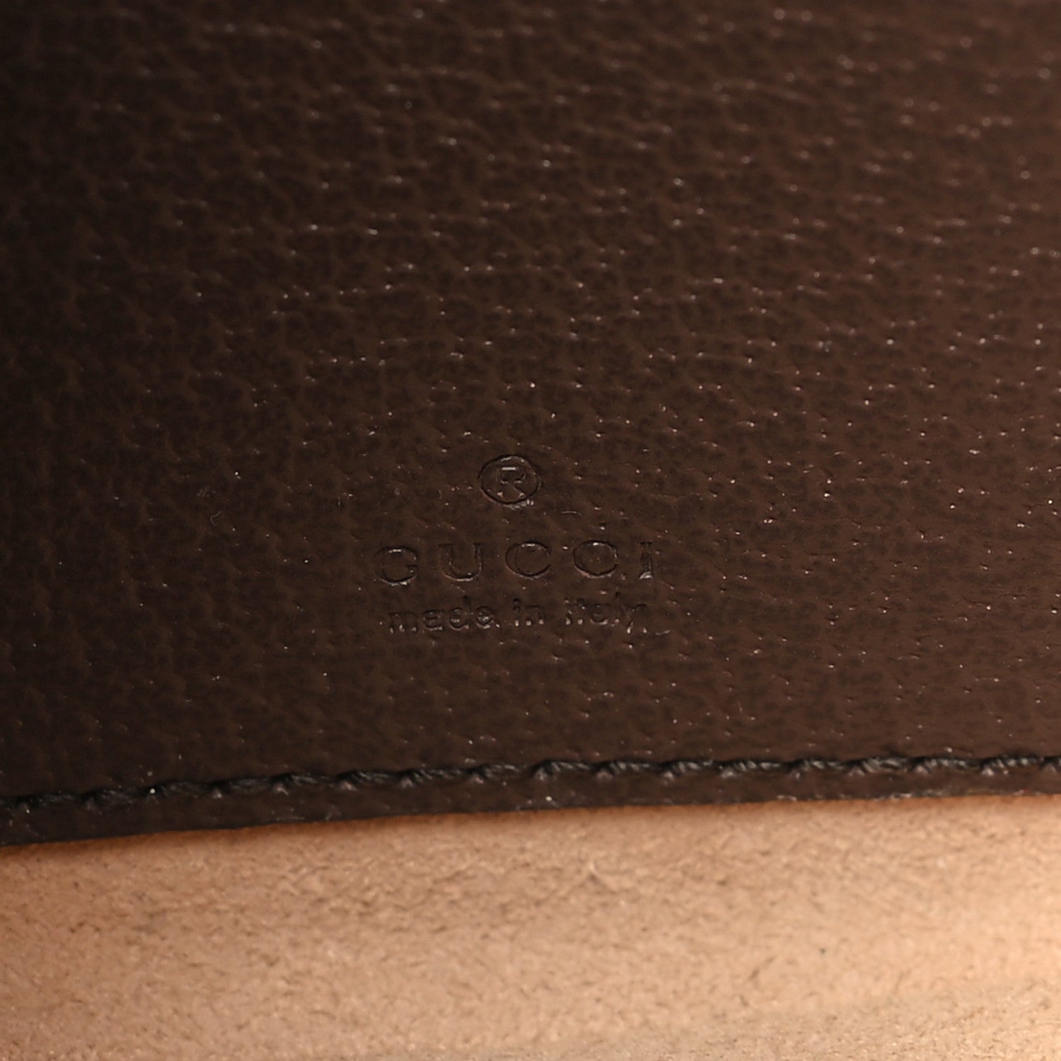 Gucci Monogram Jumbo GG Textured Dollar Calfskin Web Mini Ophidia Half Moon Hobo Camel Ebony New Acero 6 of 11