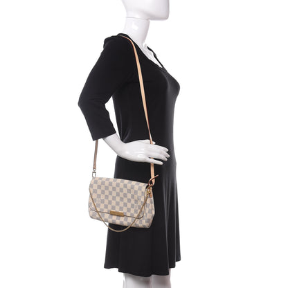 Louis Vuitton Damier Azur Favorite MM 2 of 11