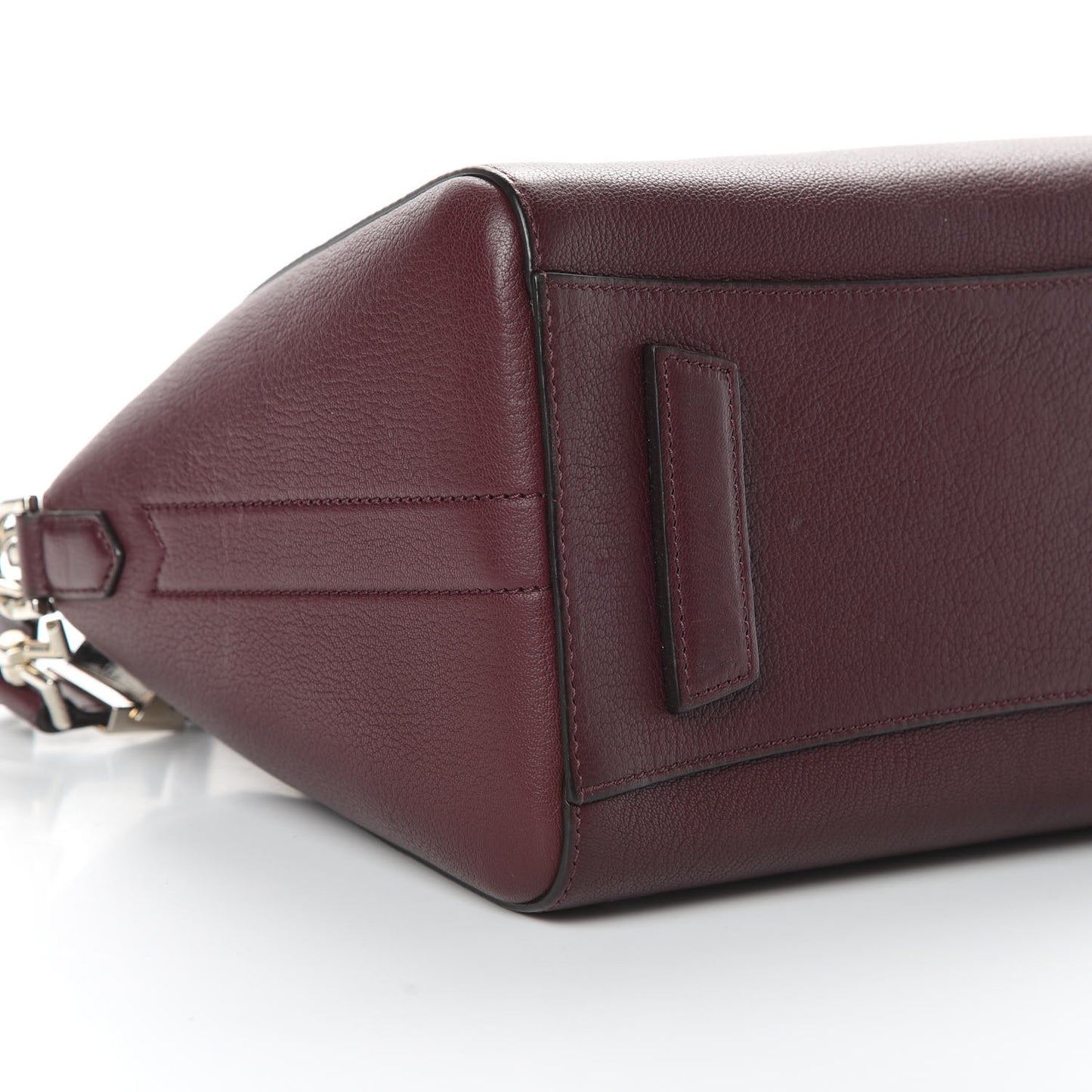 Sugar Goatskin Small Antigona Aubergine