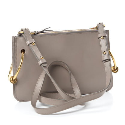 Chloe Calfskin Suede Mini Roy Bag Motty Grey 3 of 9