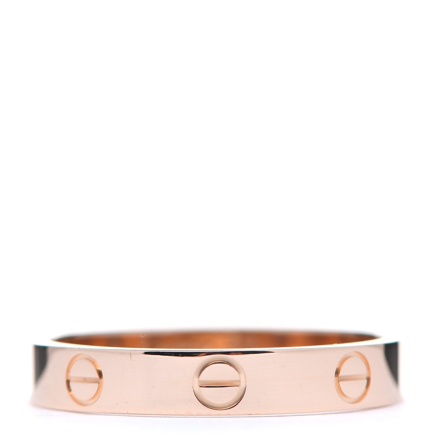 Cartier 18K Pink Gold 3.5mm LOVE Wedding Band Ring 59 8.75 1 of 5