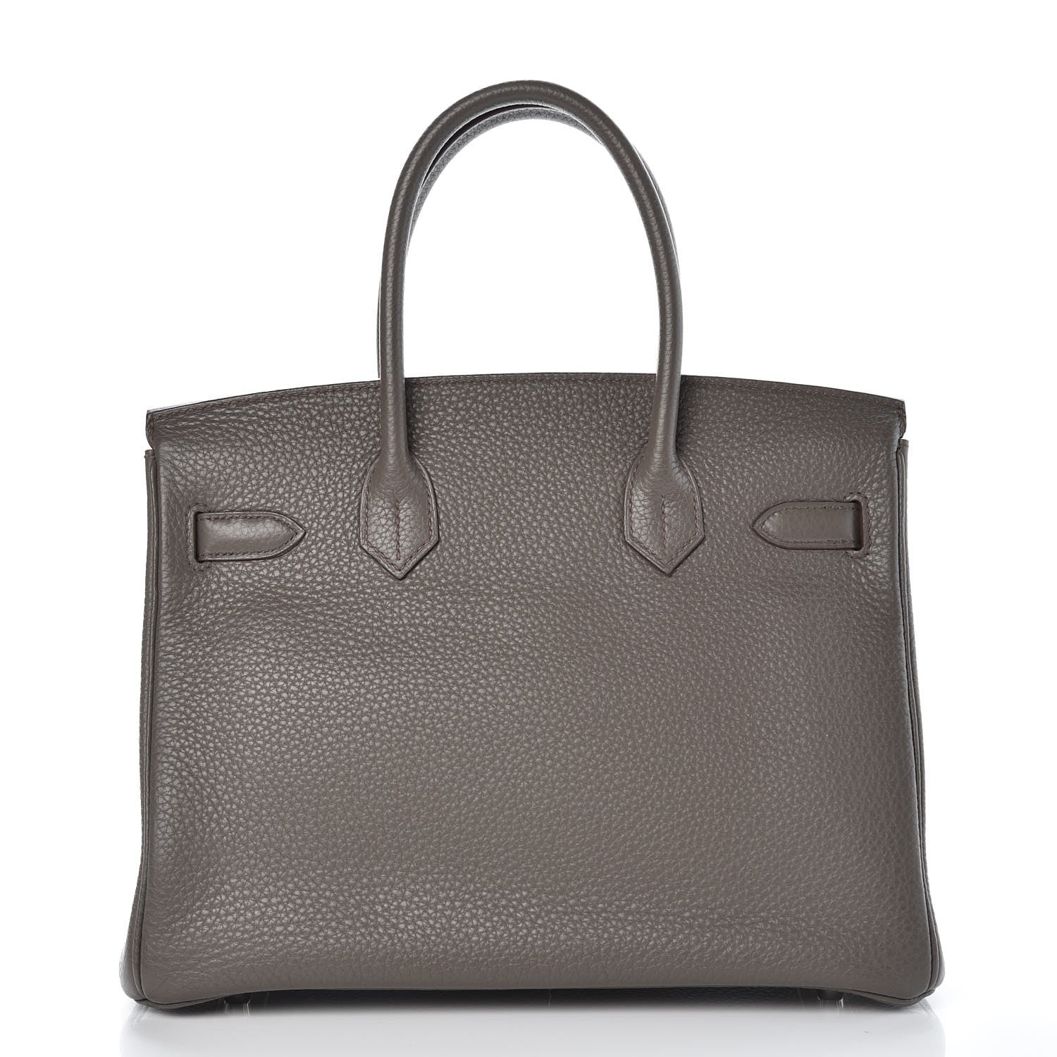 Hermes Taurillon Clemence Birkin 30 Etain 4 of 33