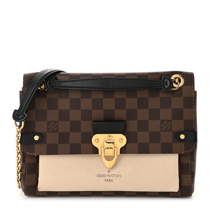 Louis Vuitton Damier Ebene Vavin PM Creme 1 of 12