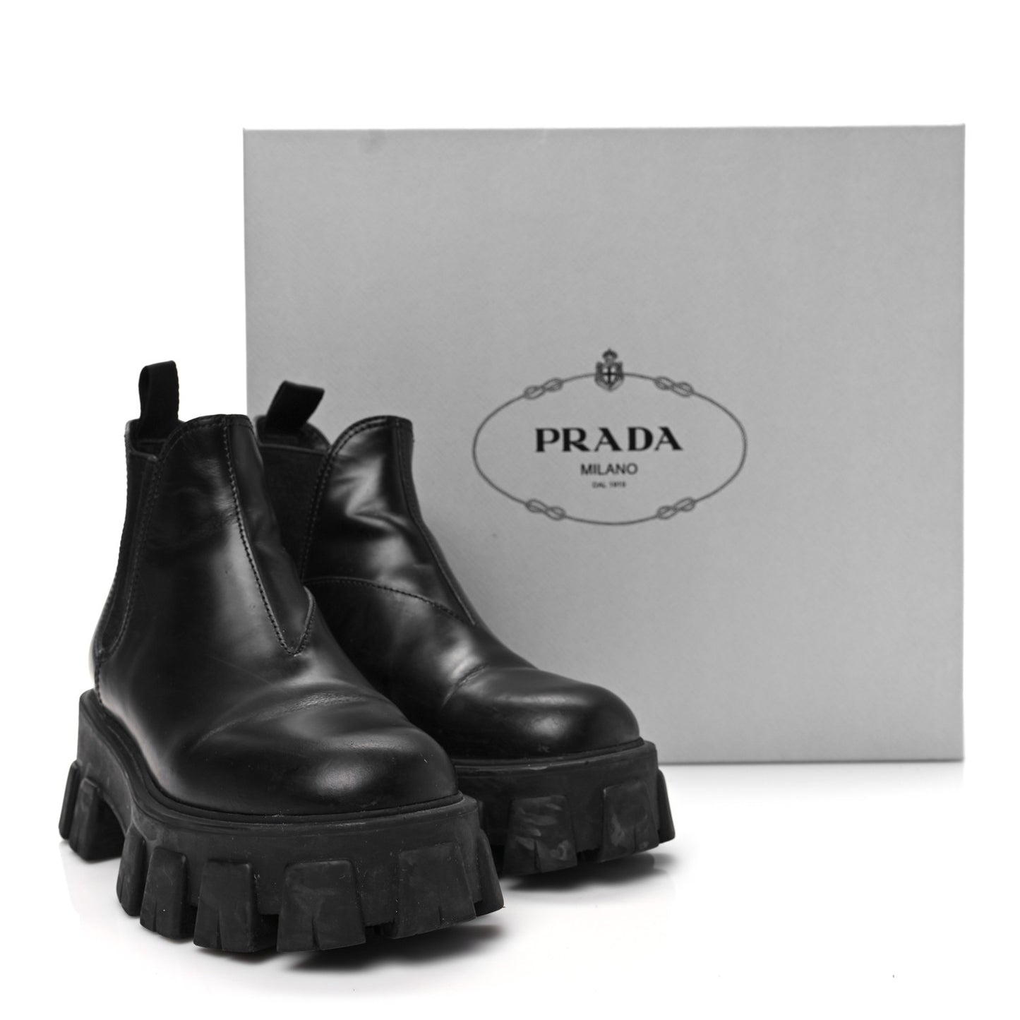 Spazzolato Rois Monolith Chelsea 55mm Ankle Boots 36 Black
