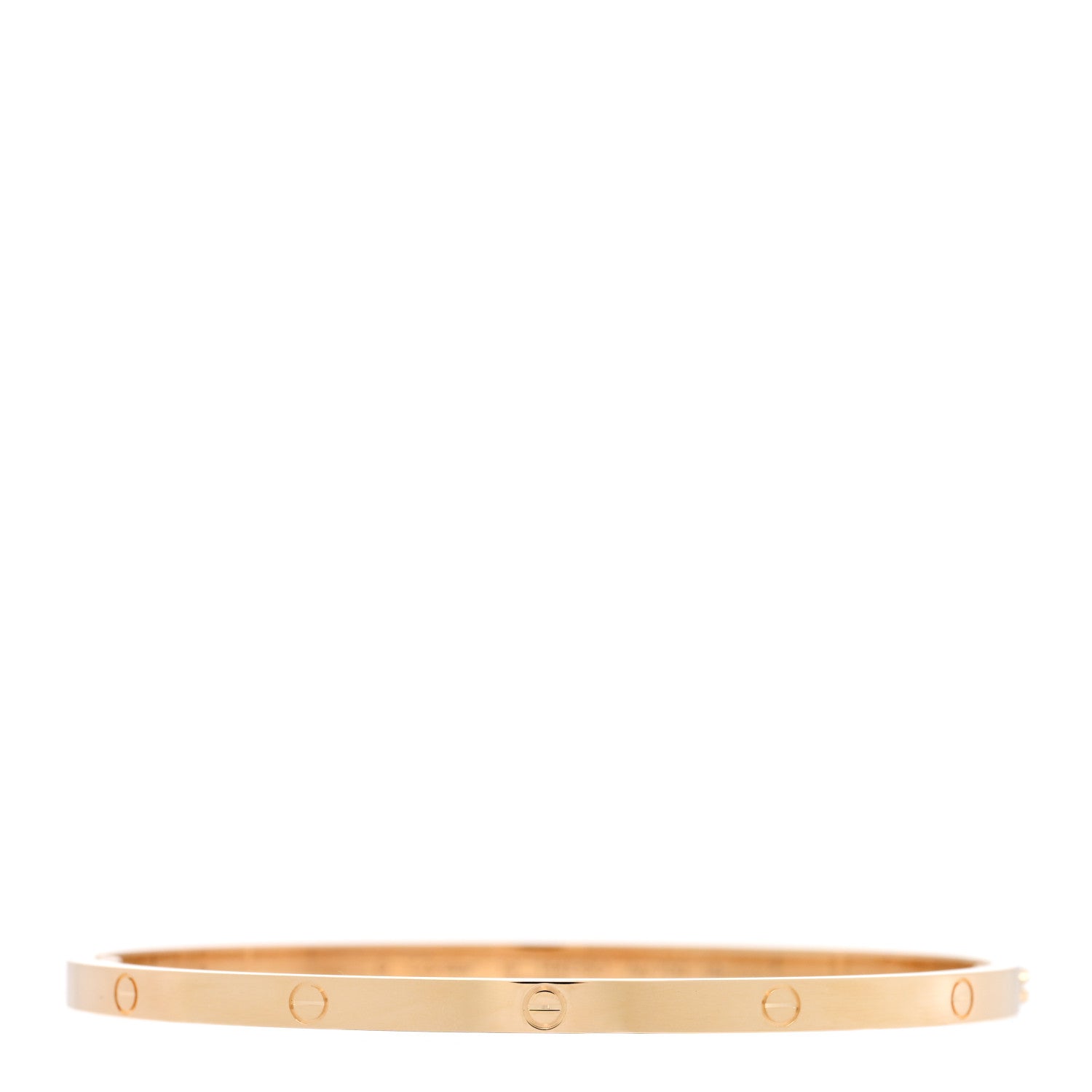 Cartier 18K Yellow Gold Small LOVE Bracelet 19 1 of 5