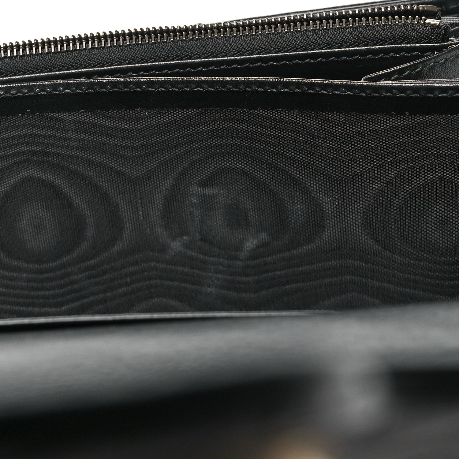 Gucci Calfskin Matelasse GG Marmont Chain Wallet Black 14 of 15