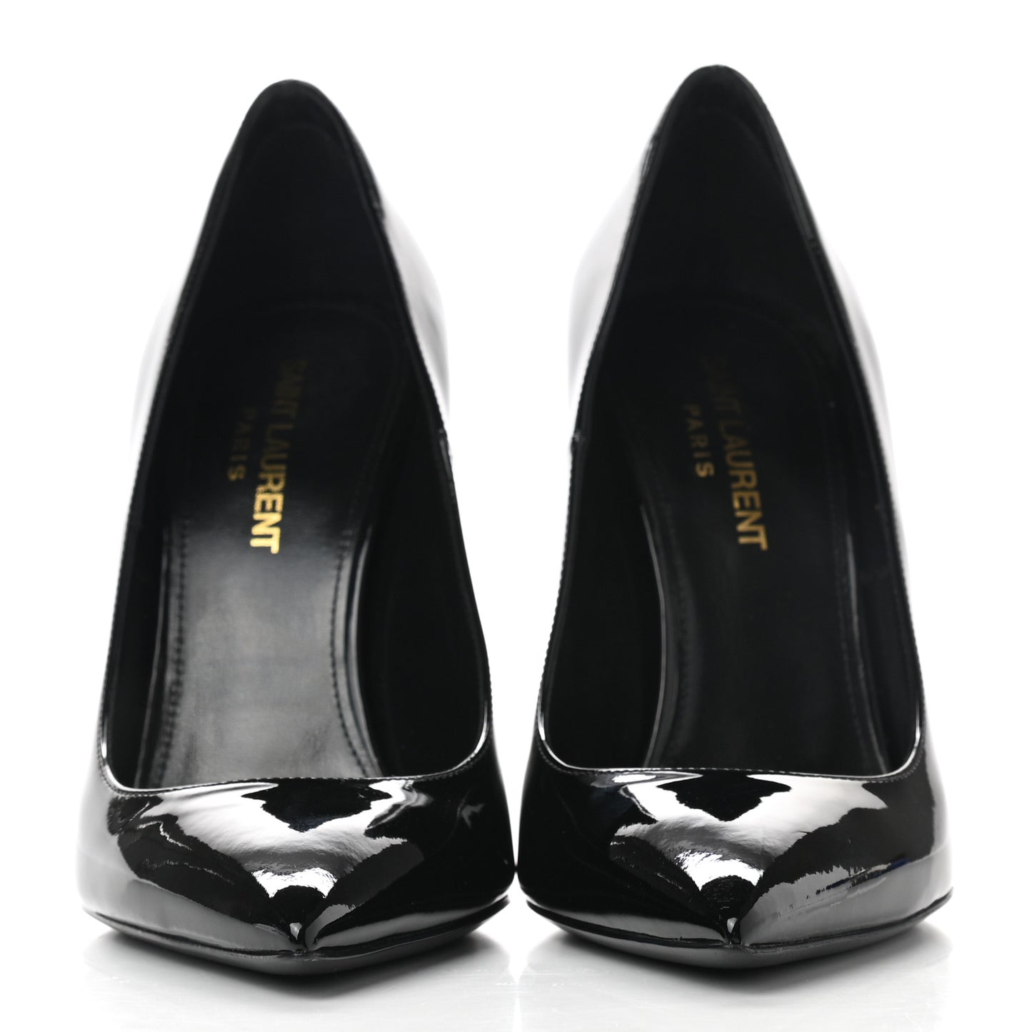 Patent Opyum 110 Pumps 36.5 Black Gold
